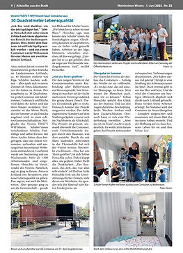 Containerausbau 2022